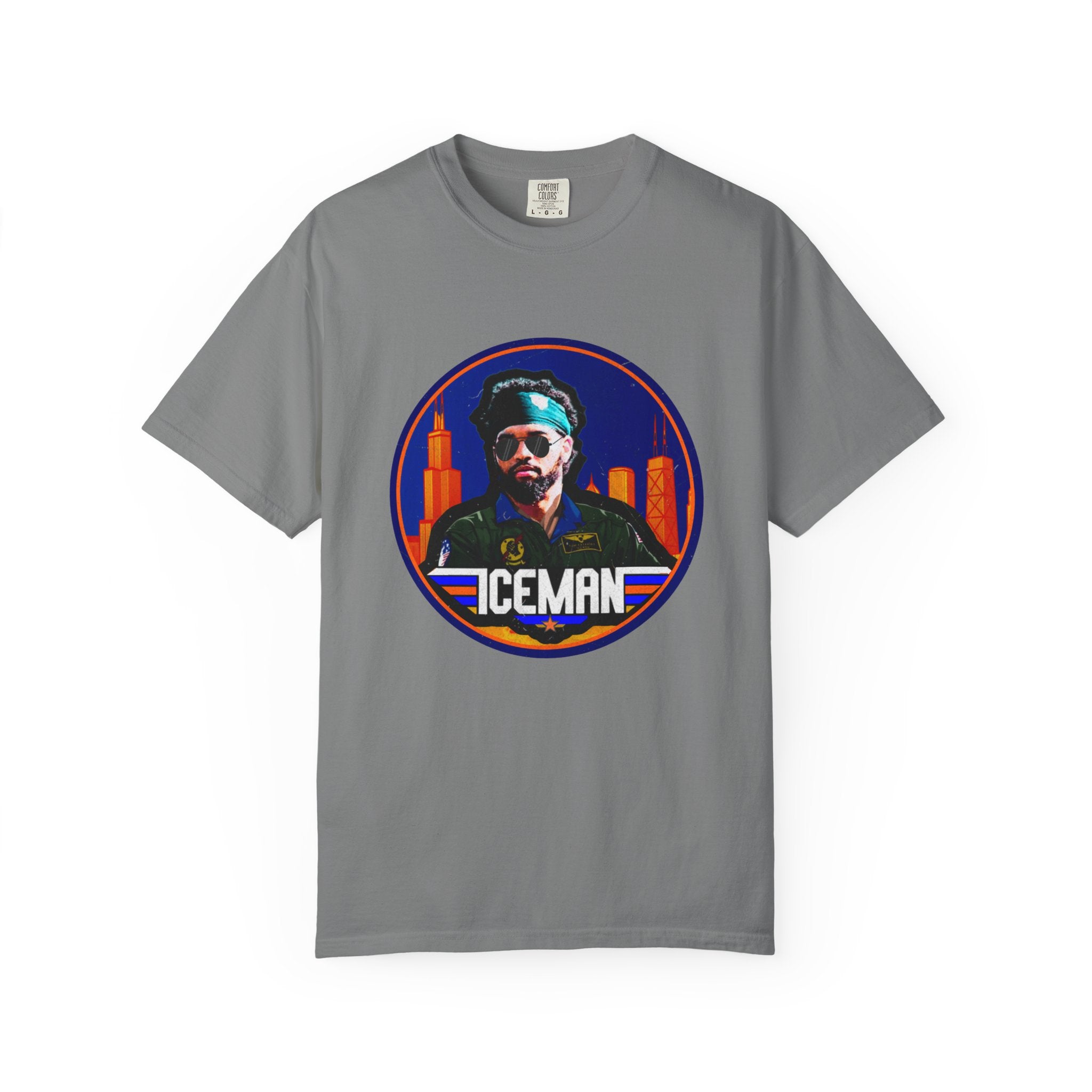 Iceman Retro Graphic T-Shirt — Vintage City Pilot Design