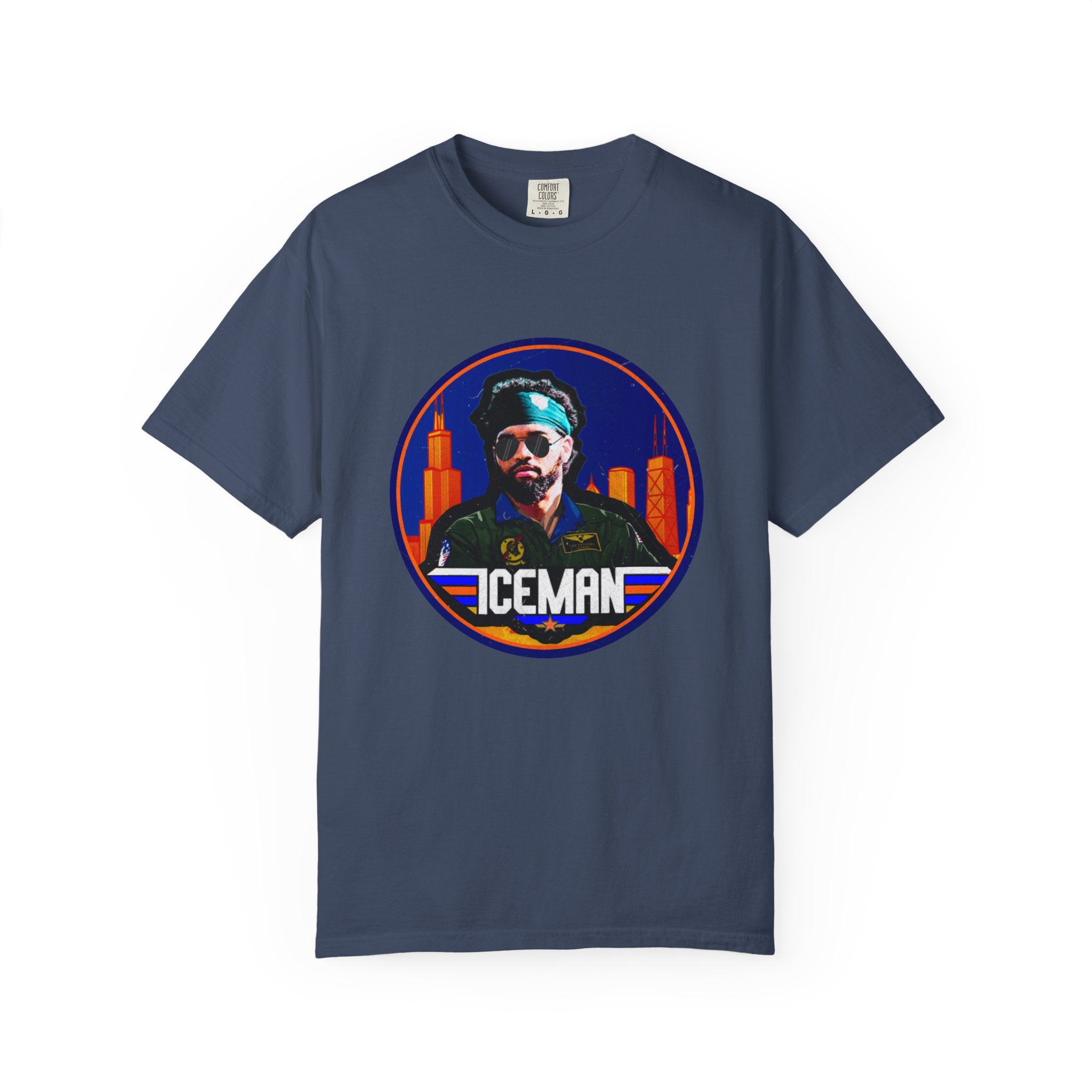 Iceman Retro Graphic T-Shirt — Vintage City Pilot Design