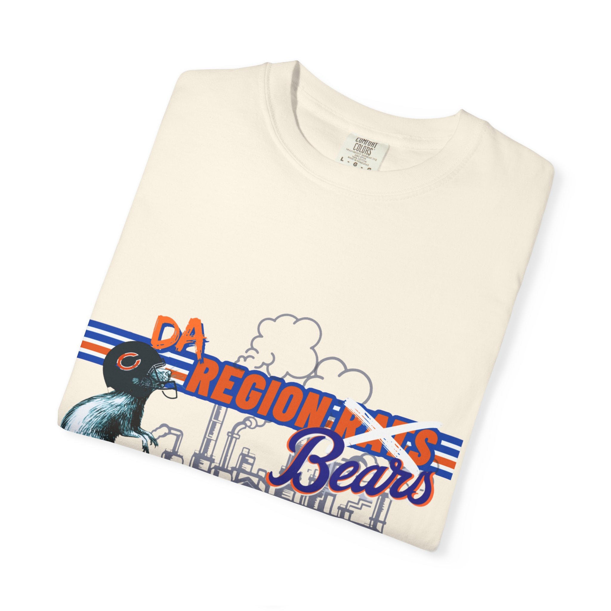 Region X Bears Graphic T-Shirt — Vintage Sports Cityscape Tee