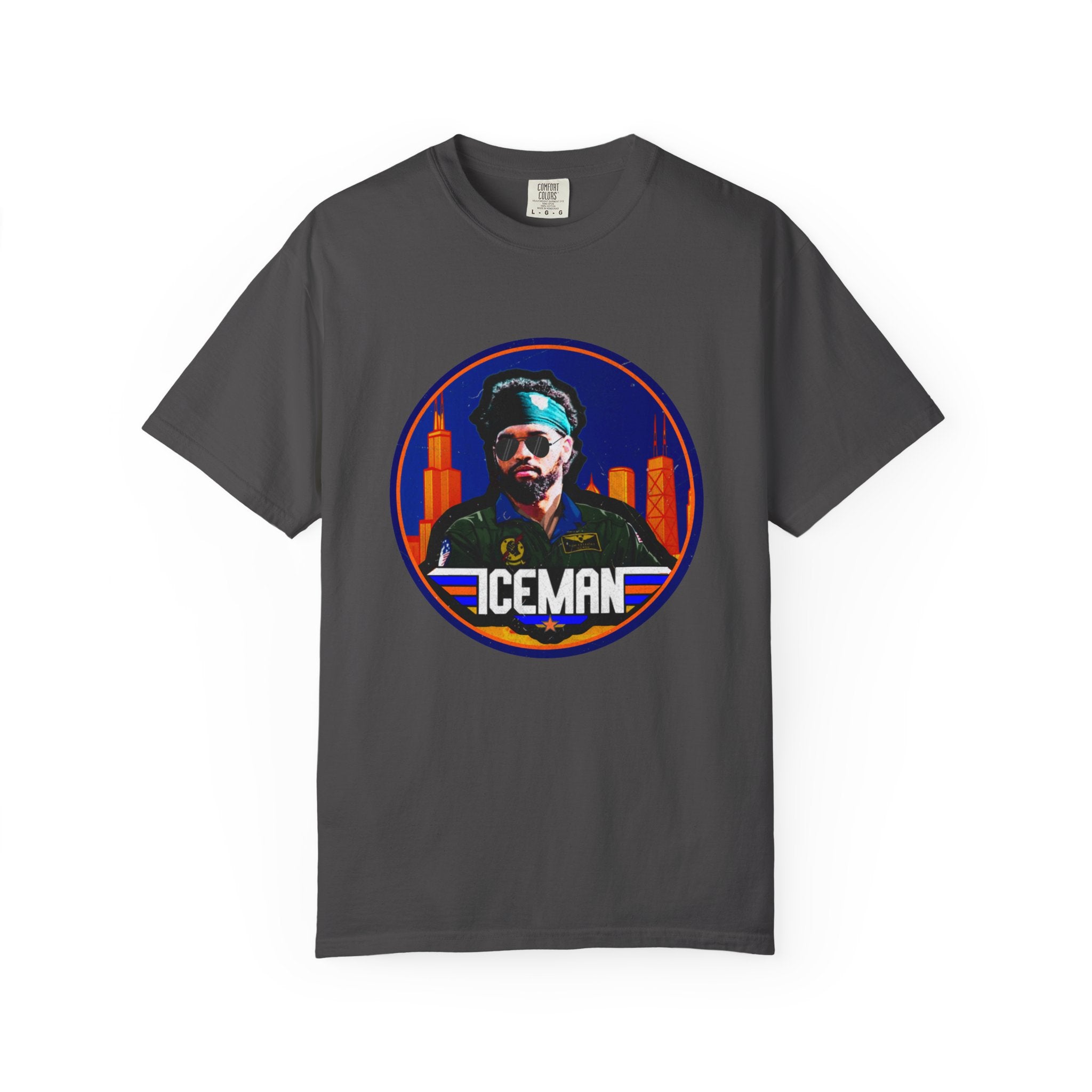 Iceman Retro Graphic T-Shirt — Vintage City Pilot Design