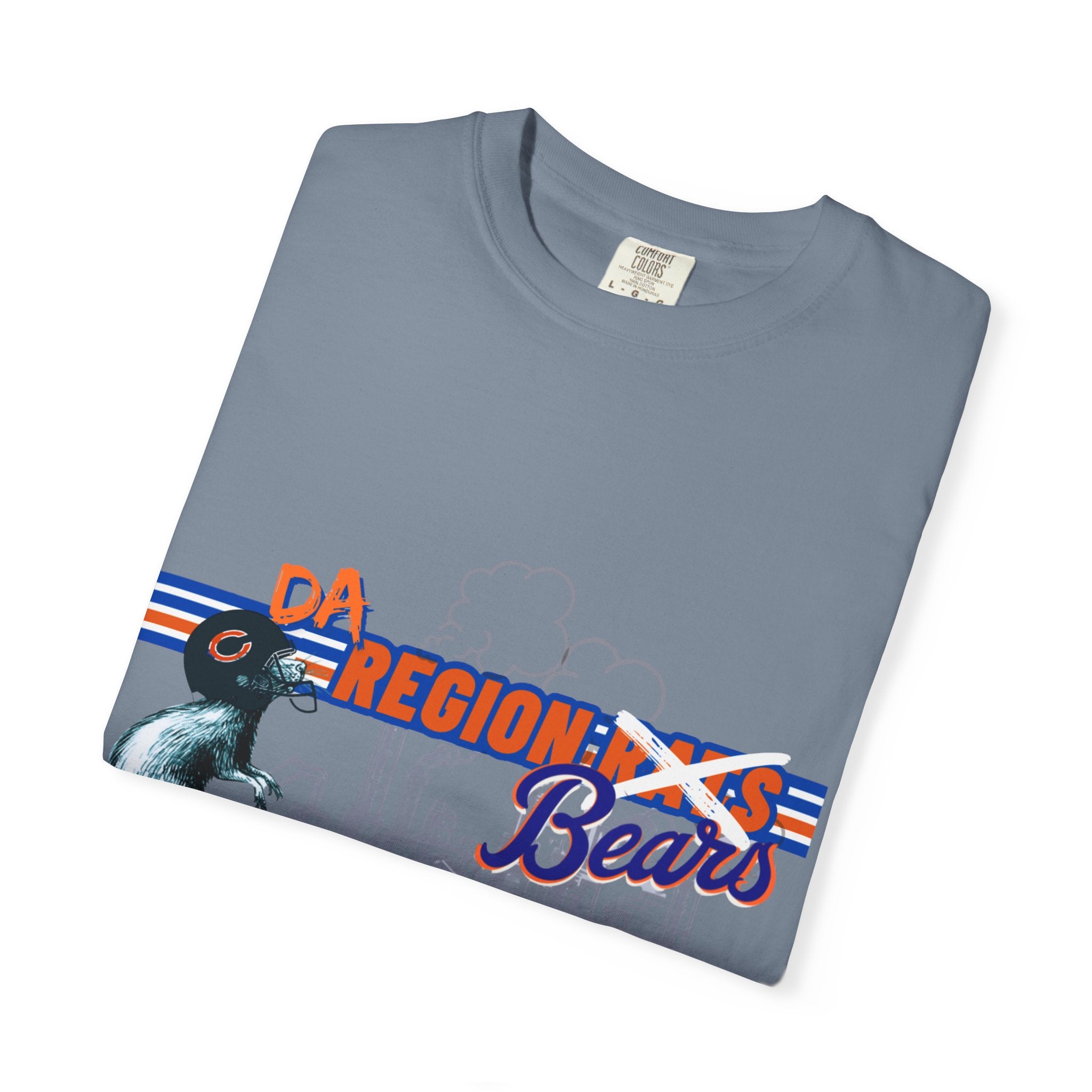 Region X Bears Graphic T-Shirt — Vintage Sports Cityscape Tee