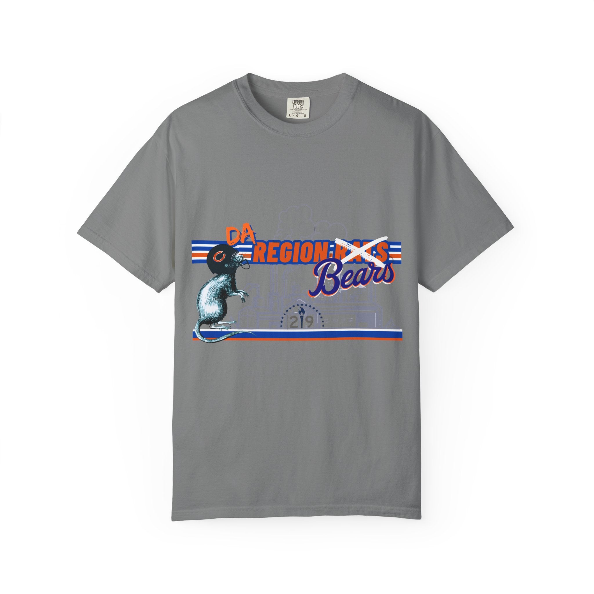Region X Bears Graphic T-Shirt — Vintage Sports Cityscape Tee