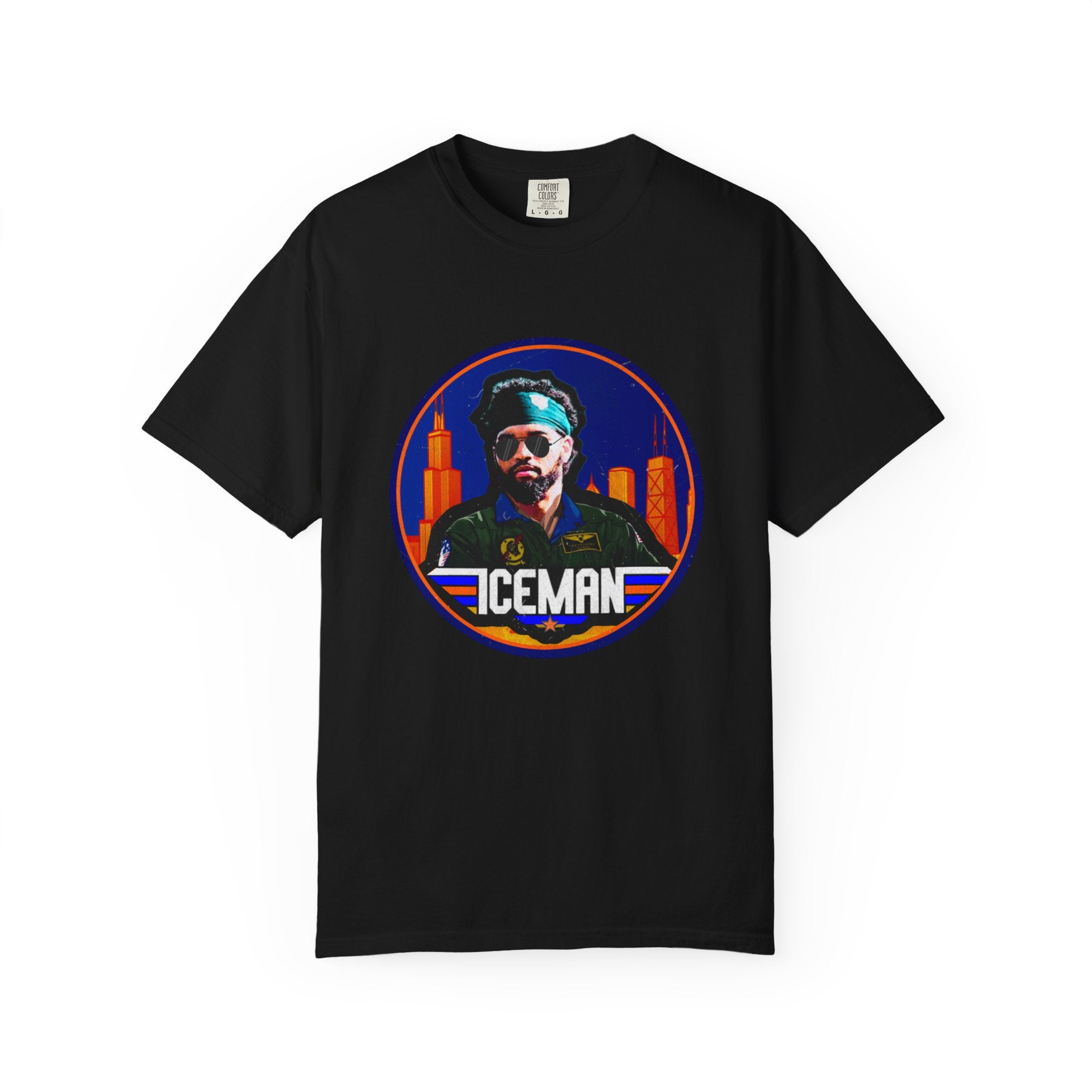 Iceman Retro Graphic T-Shirt — Vintage City Pilot Design