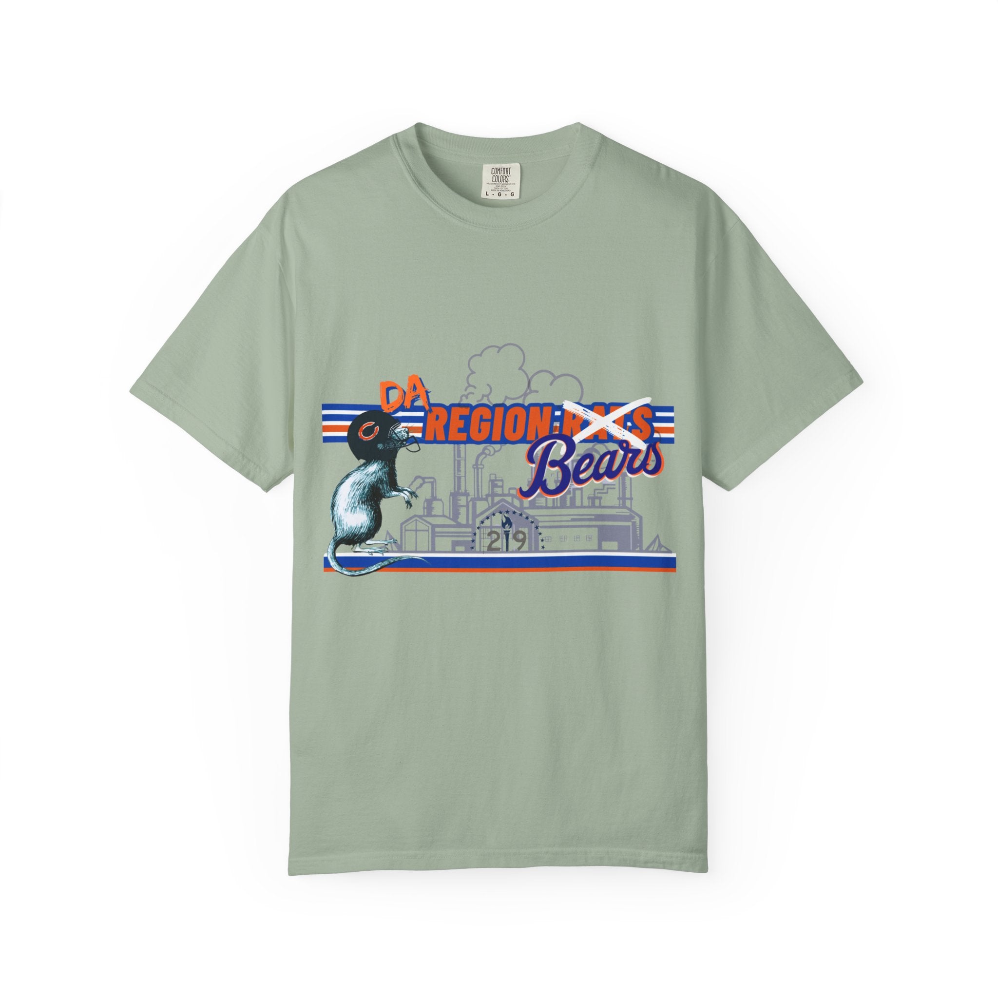 Region X Bears Graphic T-Shirt — Vintage Sports Cityscape Tee