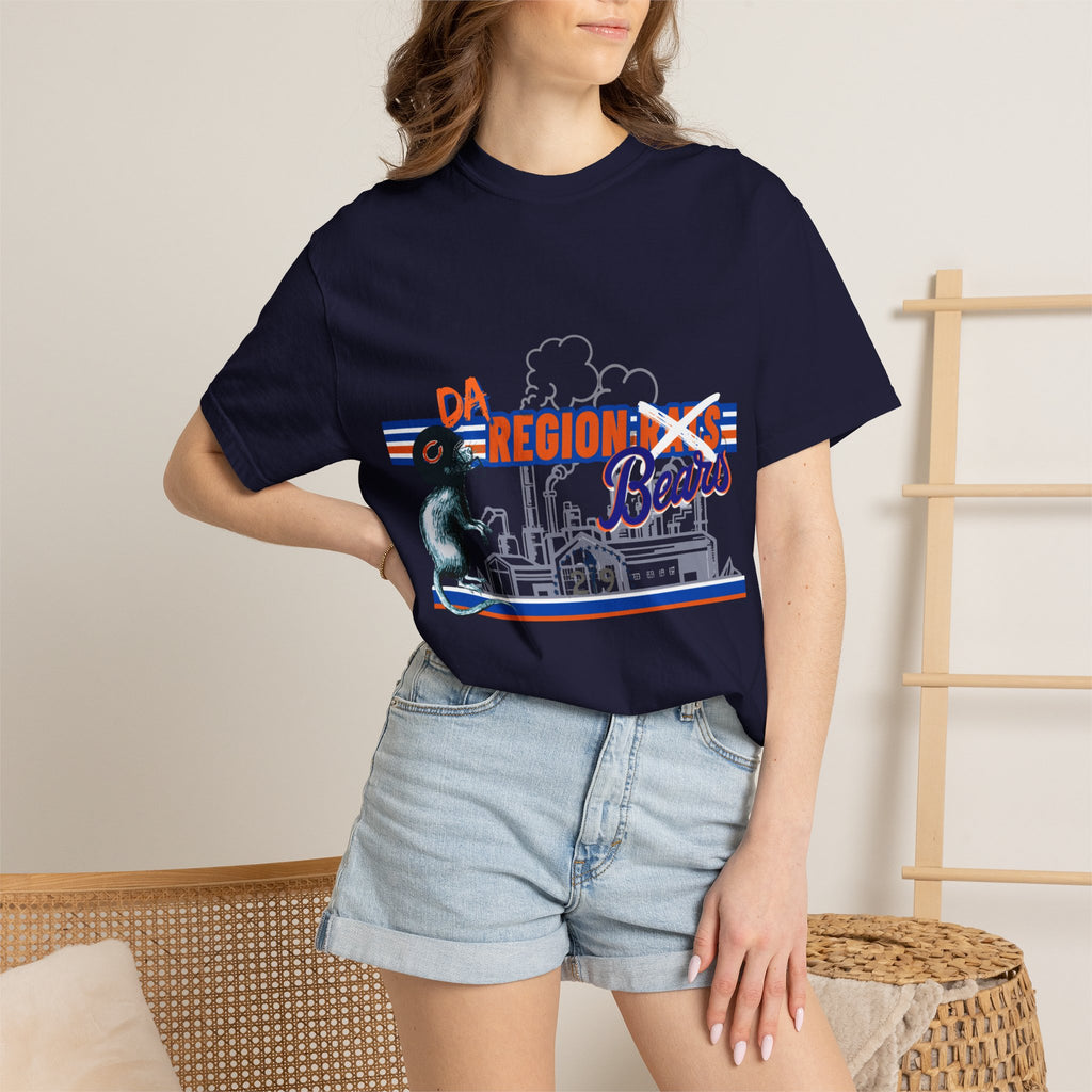 Region X Bears Graphic T-Shirt — Vintage Sports Cityscape Tee