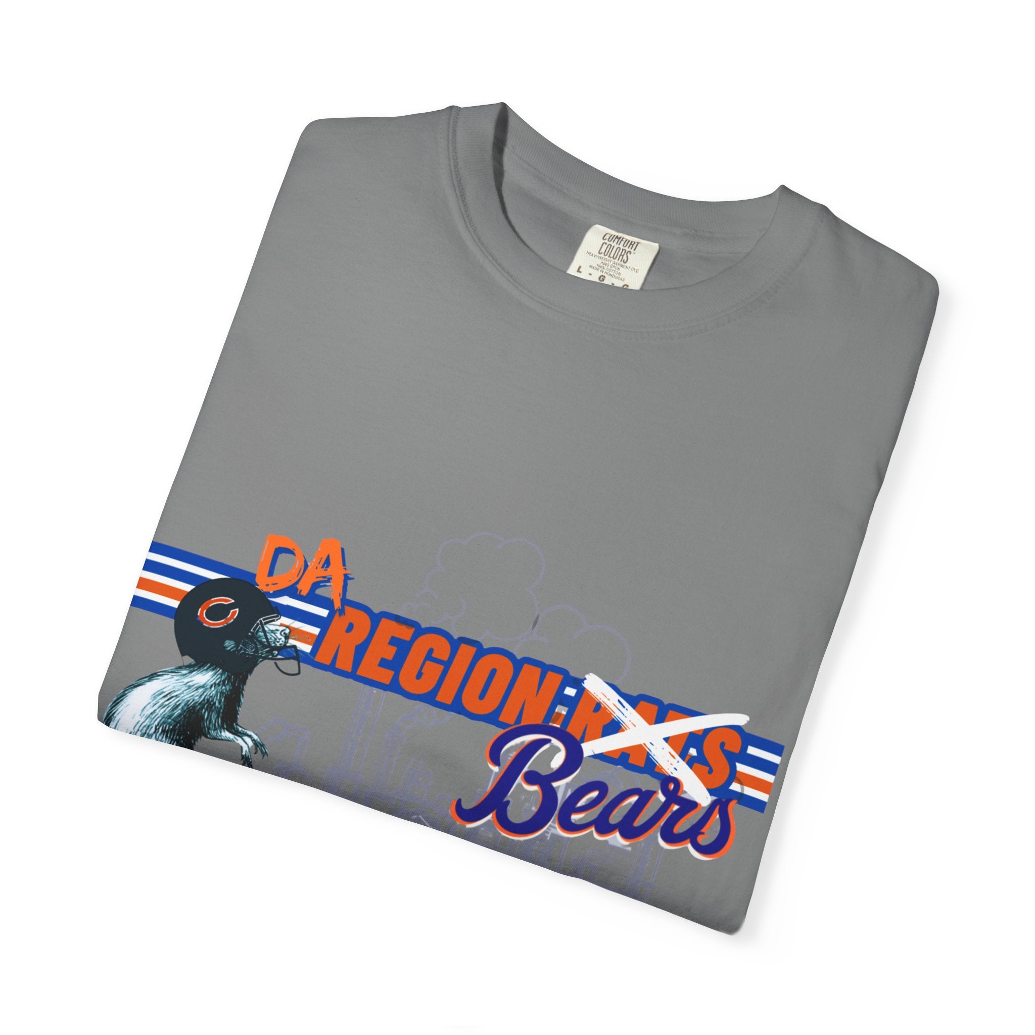 Region X Bears Graphic T-Shirt — Vintage Sports Cityscape Tee