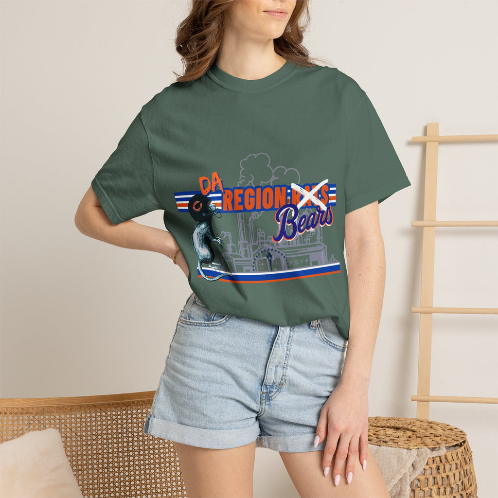 Region X Bears Graphic T-Shirt — Vintage Sports Cityscape Tee