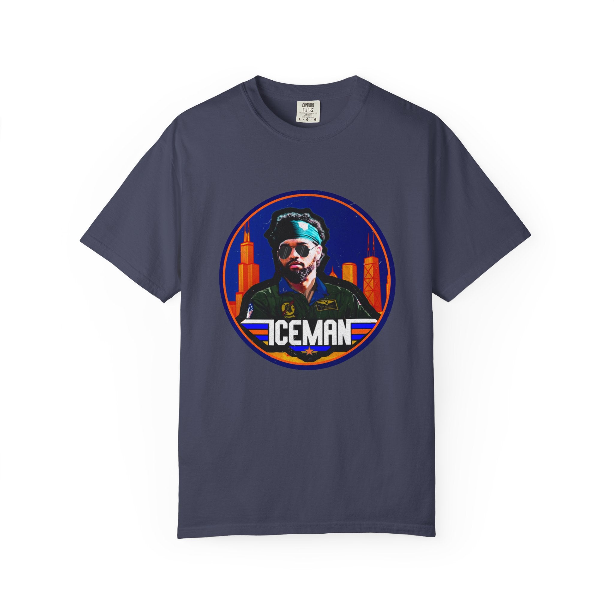 Iceman Retro Graphic T-Shirt — Vintage City Pilot Design