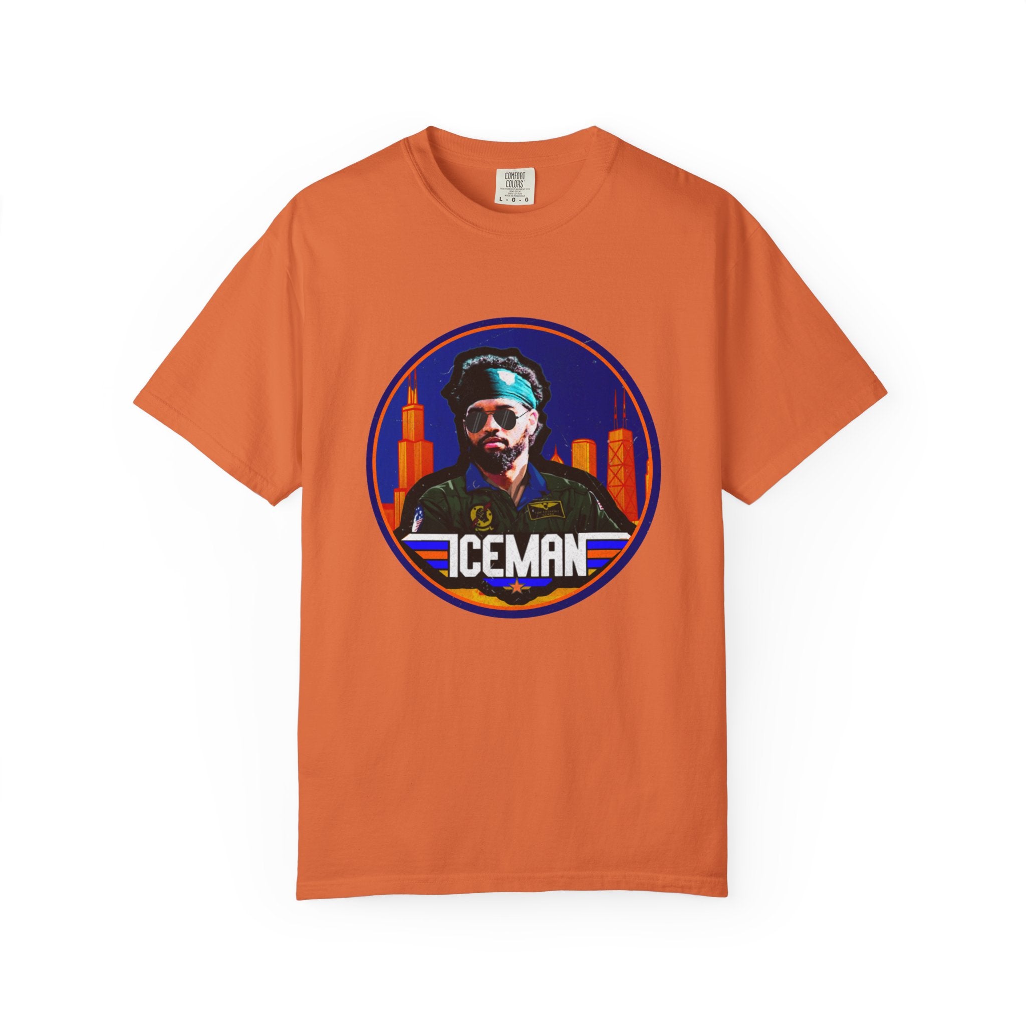 Iceman Retro Graphic T-Shirt — Vintage City Pilot Design