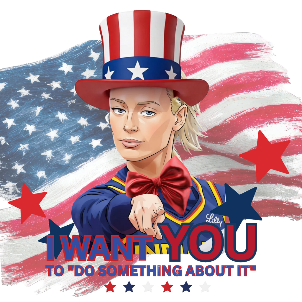 Sophie Cunningham “I Want You” Uncle Sam T-Shirt – American Flag Veterans & 4th of July Tee
