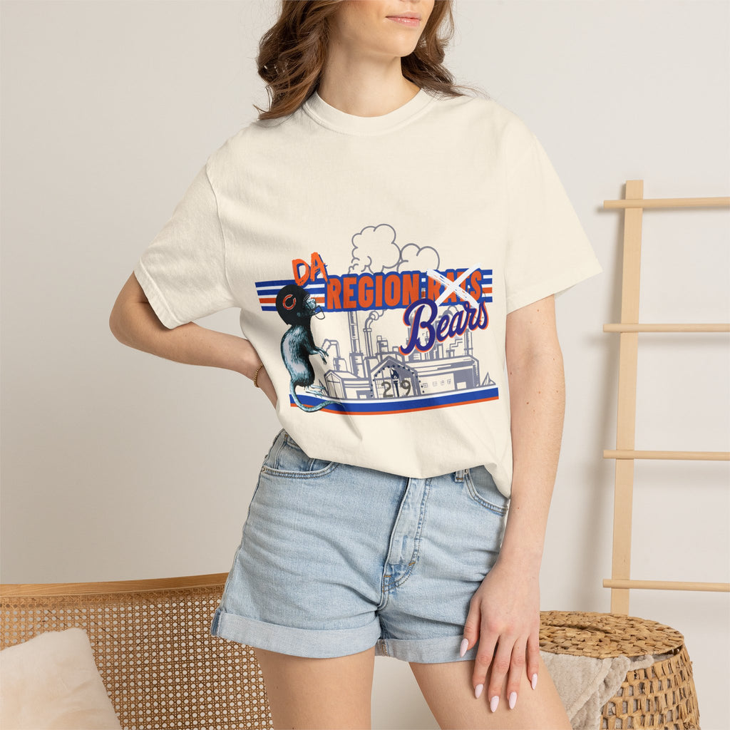 Region X Bears Graphic T-Shirt — Vintage Sports Cityscape Tee