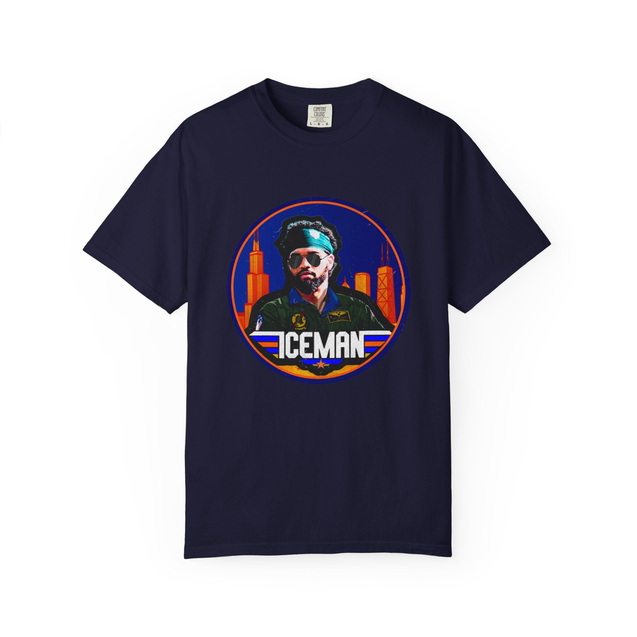 Iceman Retro Graphic T-Shirt — Vintage City Pilot Design