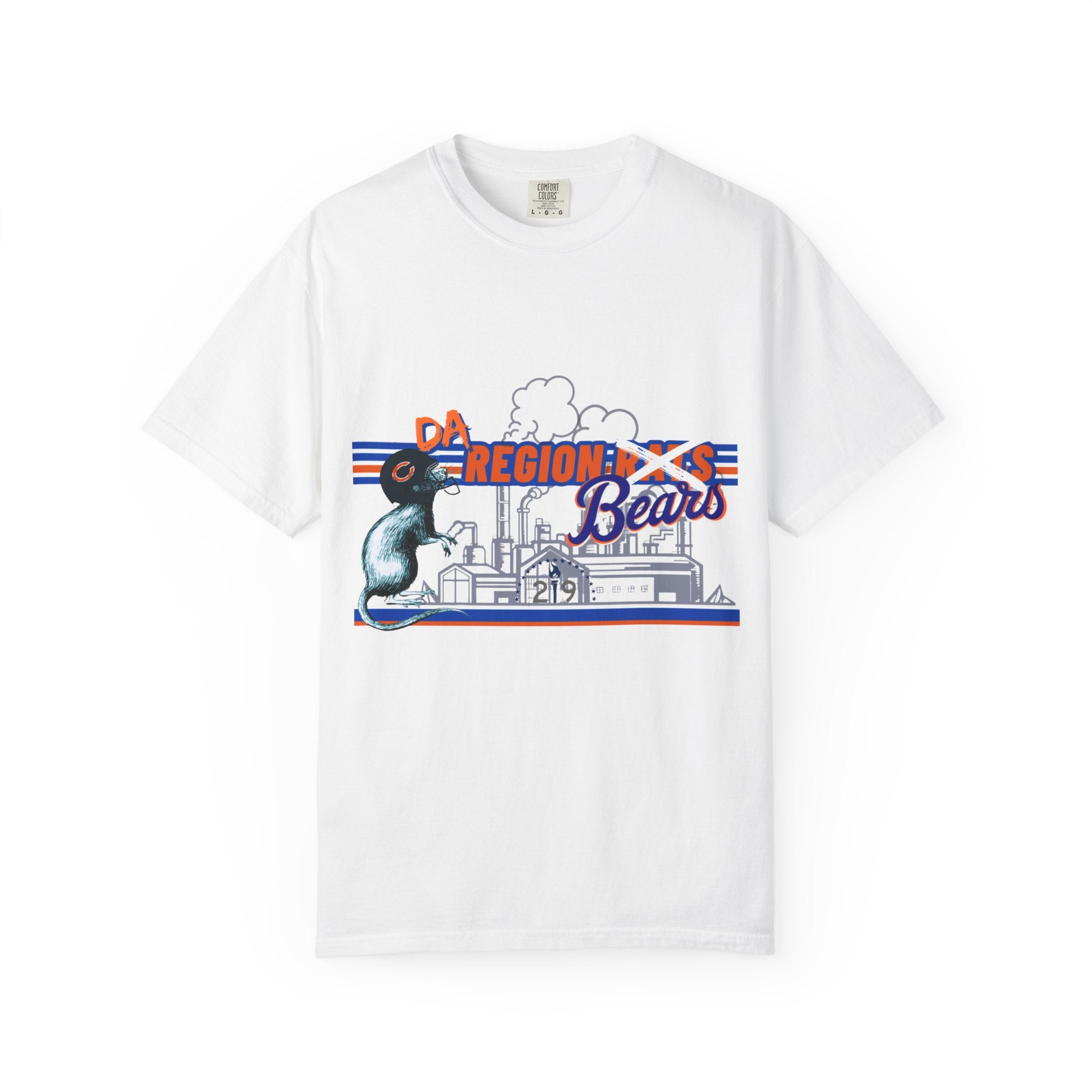 Region X Bears Graphic T-Shirt — Vintage Sports Cityscape Tee