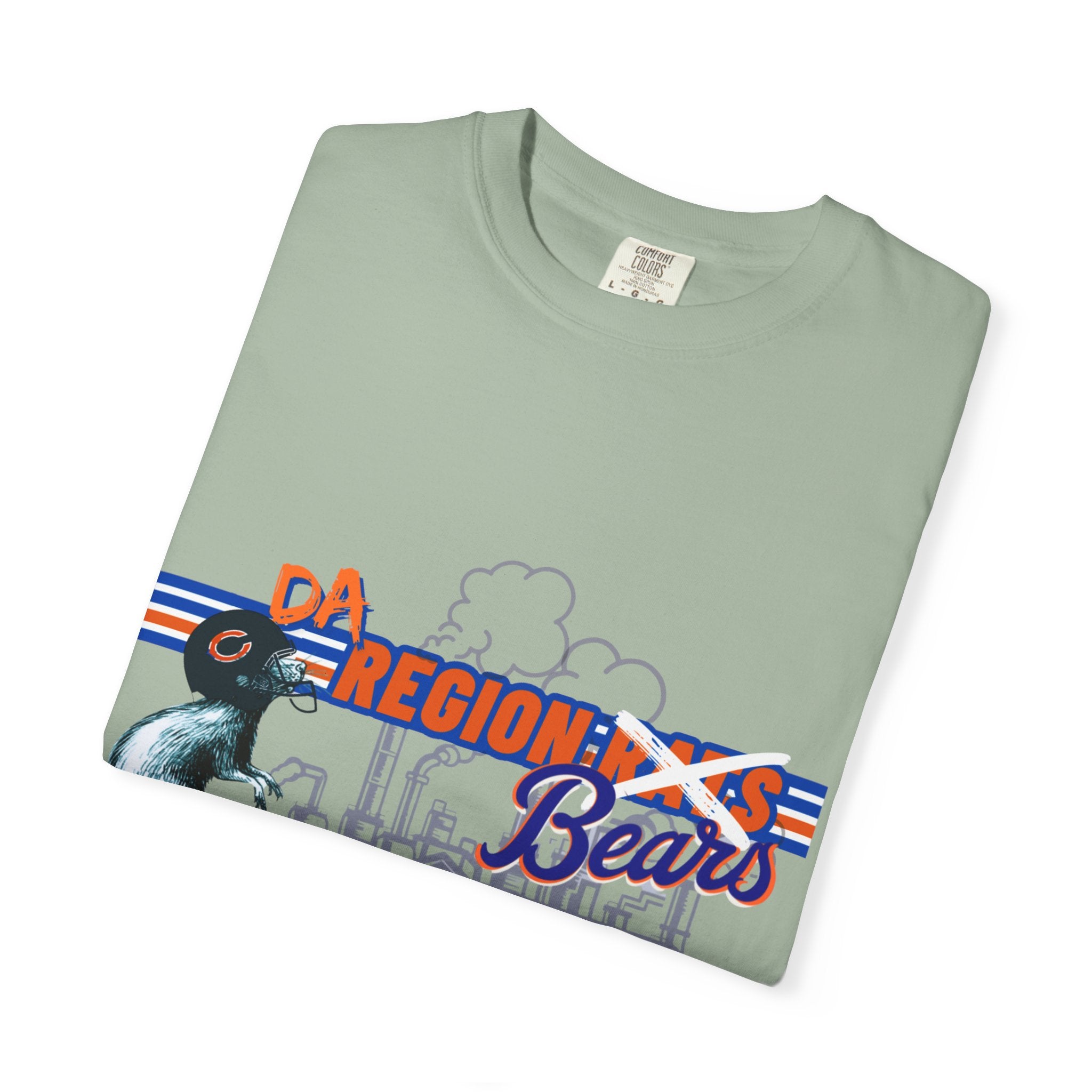 Region X Bears Graphic T-Shirt — Vintage Sports Cityscape Tee