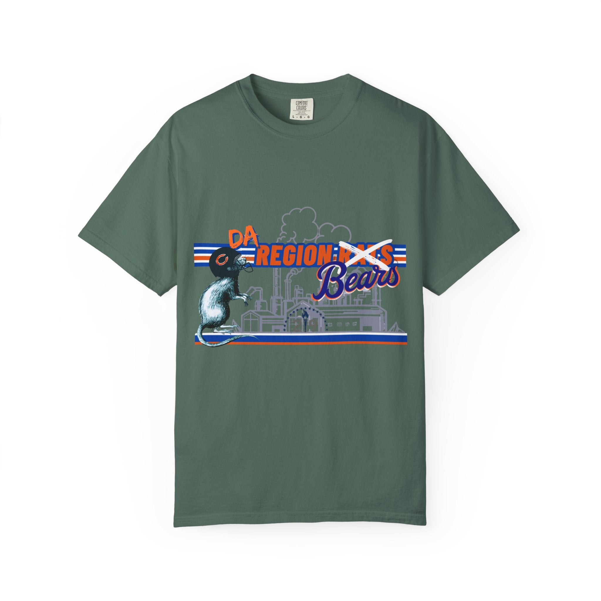 Region X Bears Graphic T-Shirt — Vintage Sports Cityscape Tee