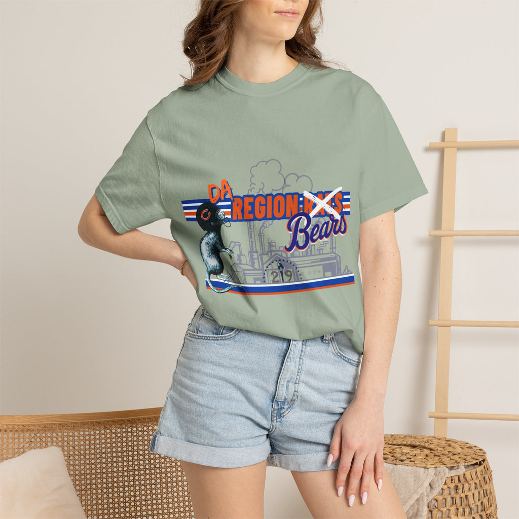 Region X Bears Graphic T-Shirt — Vintage Sports Cityscape Tee