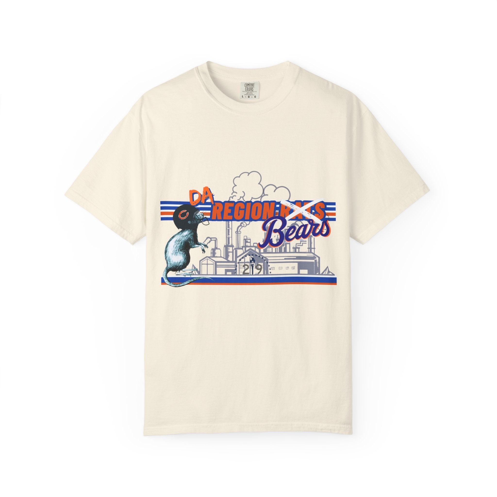 Region X Bears Graphic T-Shirt — Vintage Sports Cityscape Tee