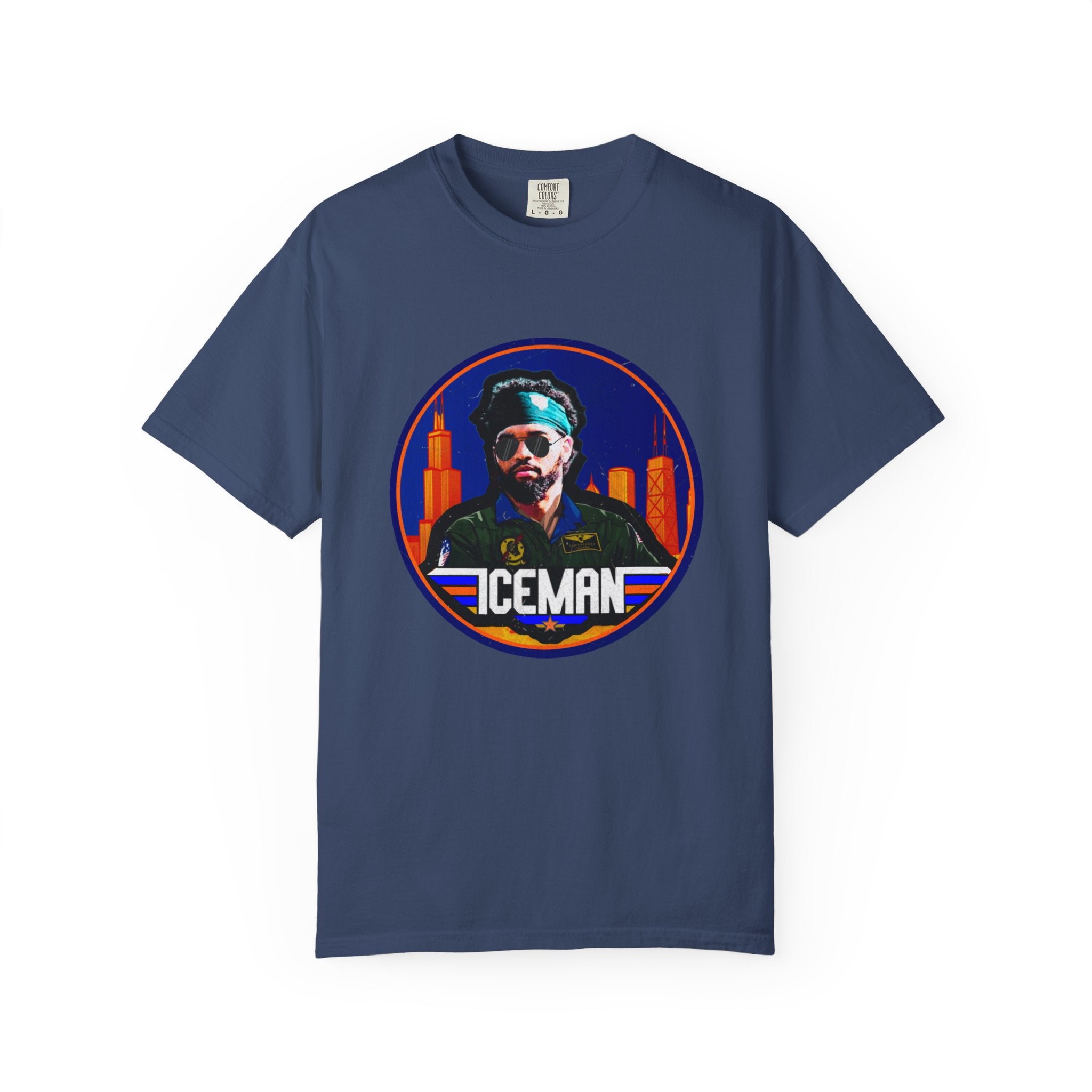 Iceman Retro Graphic T-Shirt — Vintage City Pilot Design