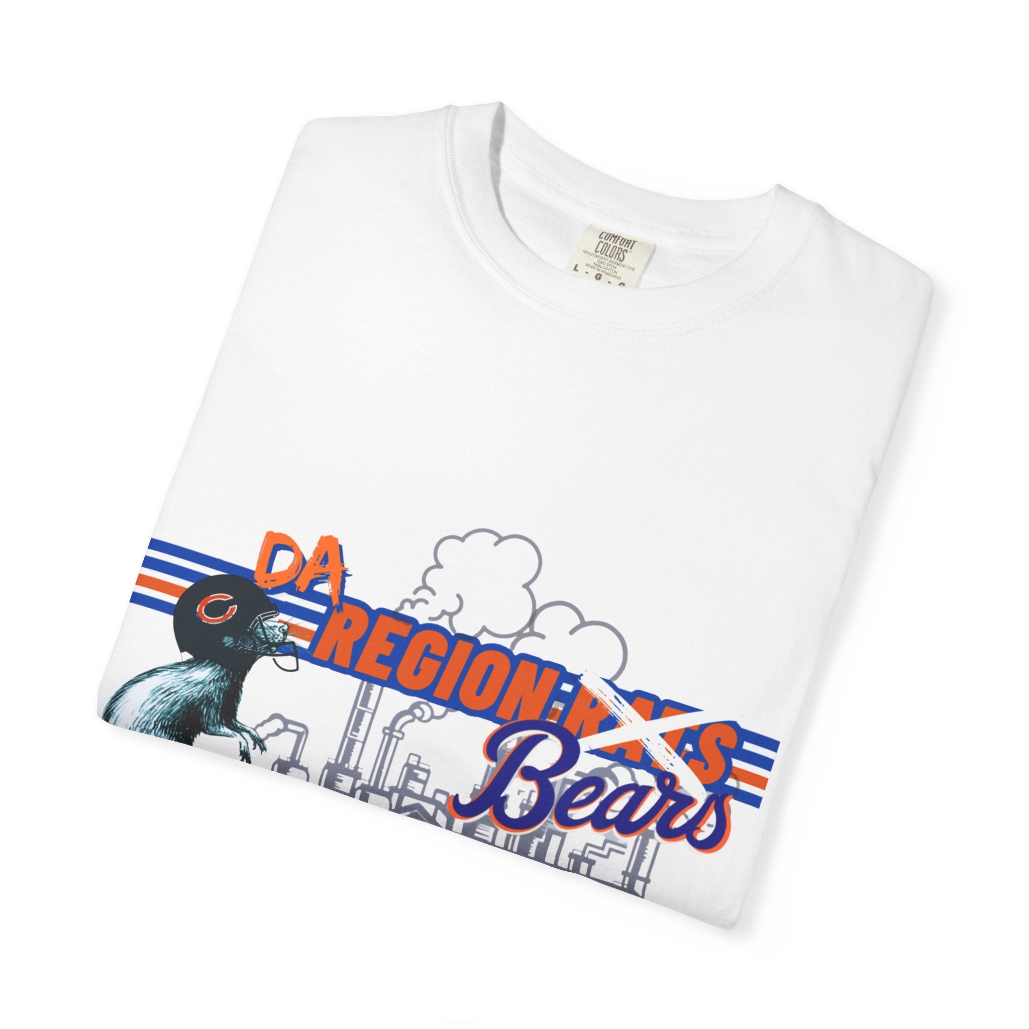 Region X Bears Graphic T-Shirt — Vintage Sports Cityscape Tee