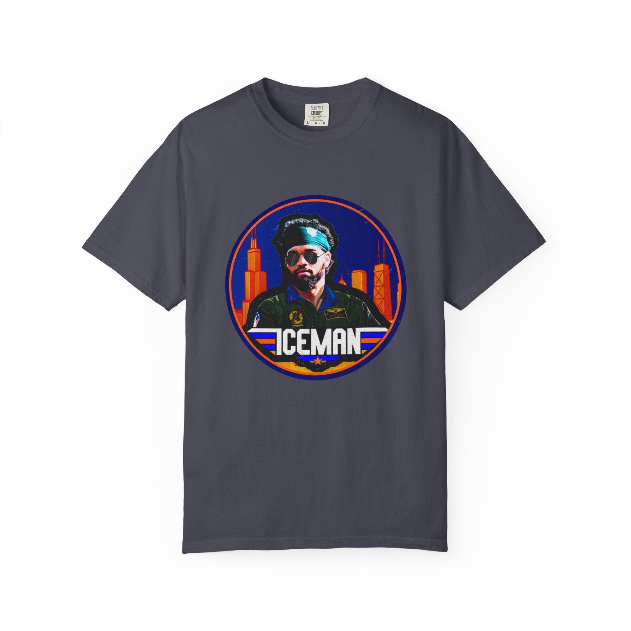 Iceman Retro Graphic T-Shirt — Vintage City Pilot Design