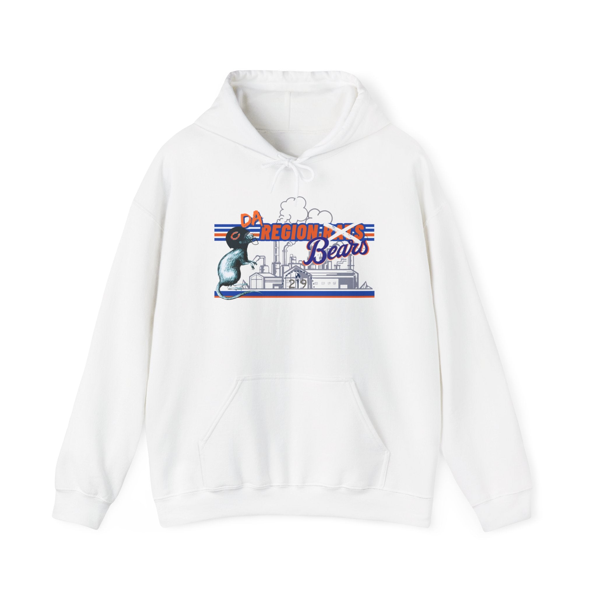 Region Bears Hoodie — Vintage Team Logo Hooded Sweatshirt