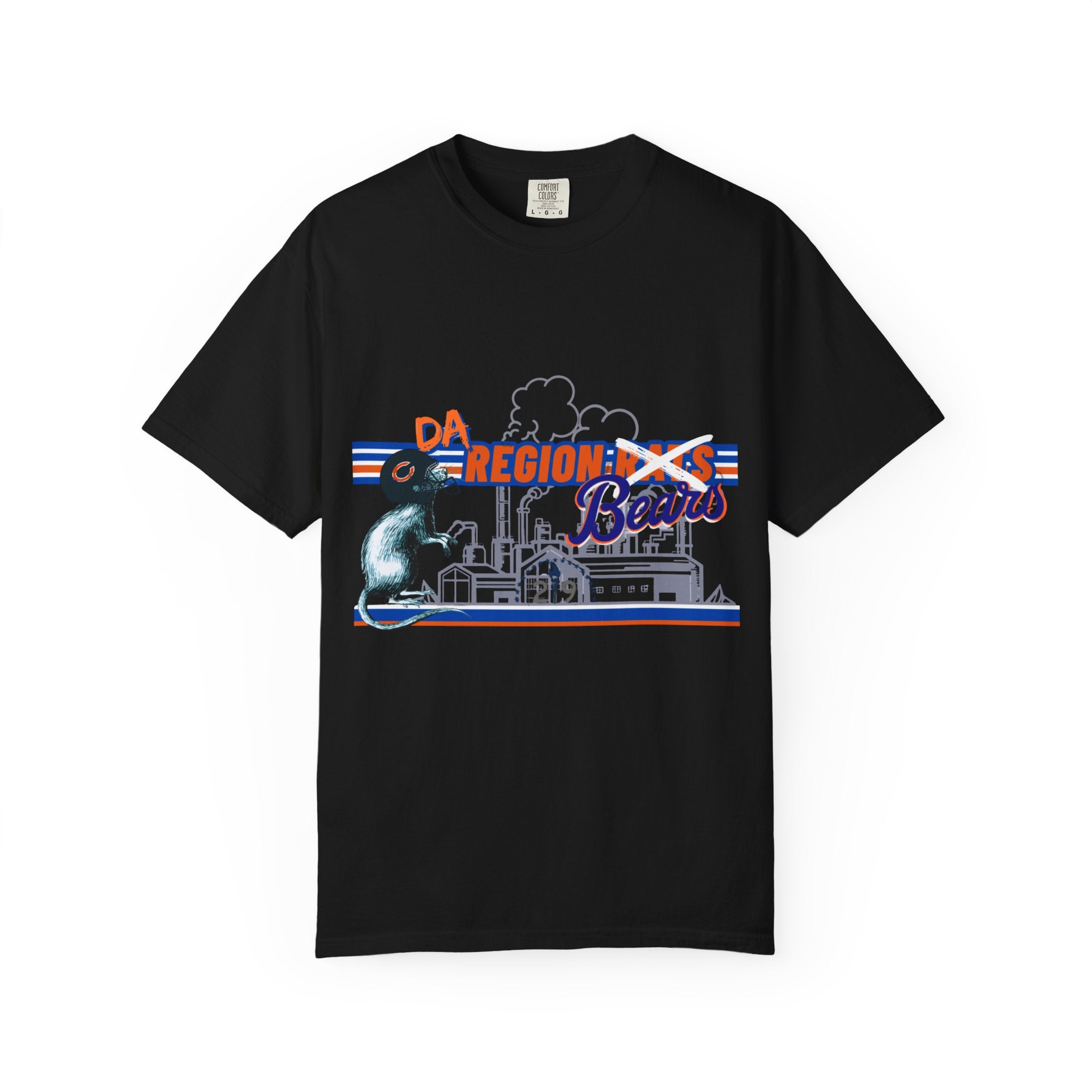 Region X Bears Graphic T-Shirt — Vintage Sports Cityscape Tee