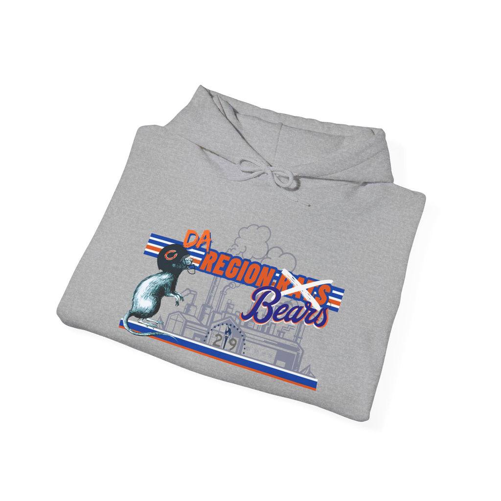 Region Bears Hoodie — Vintage Team Logo Hooded Sweatshirt