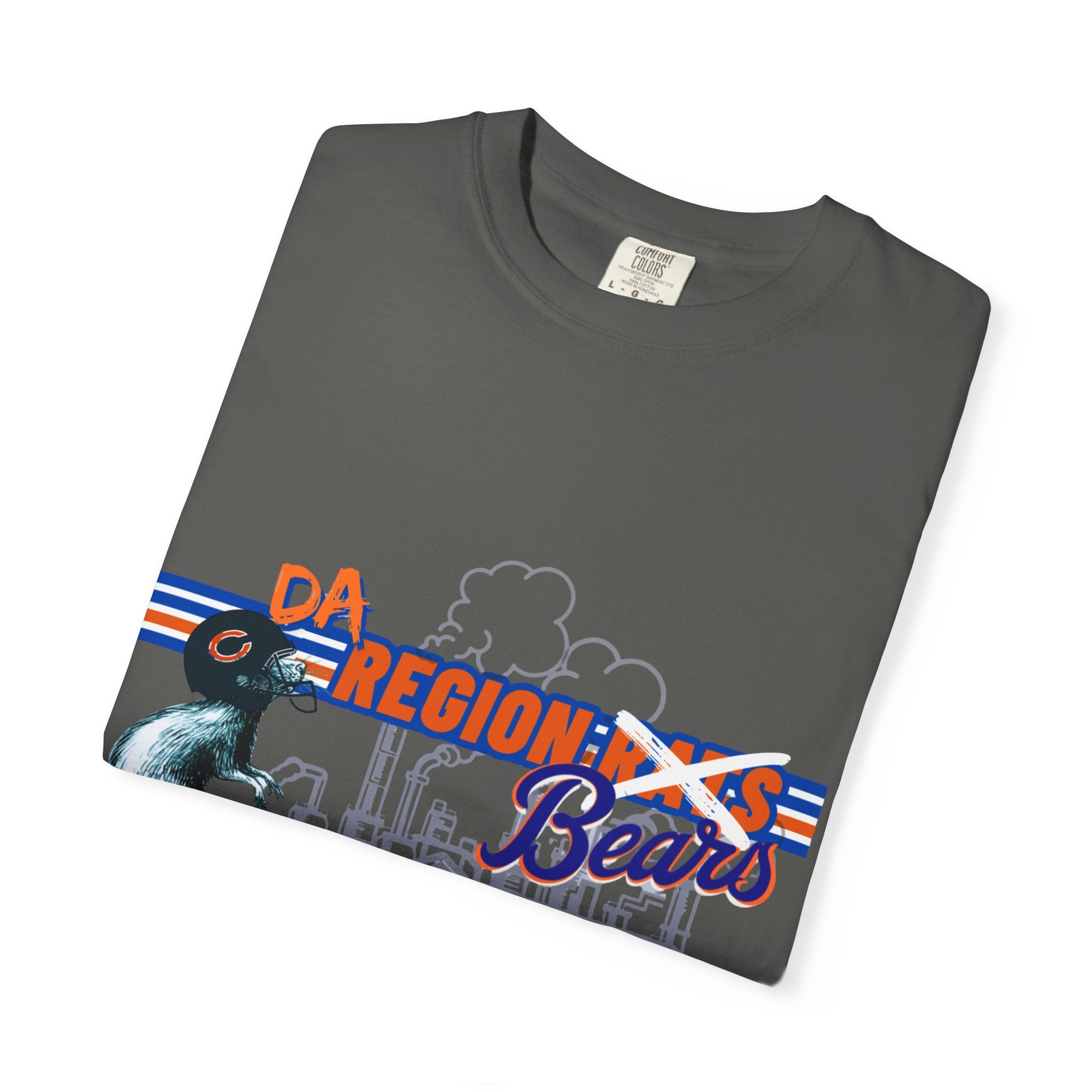 Region X Bears Graphic T-Shirt — Vintage Sports Cityscape Tee